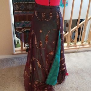 Wrap around skirt